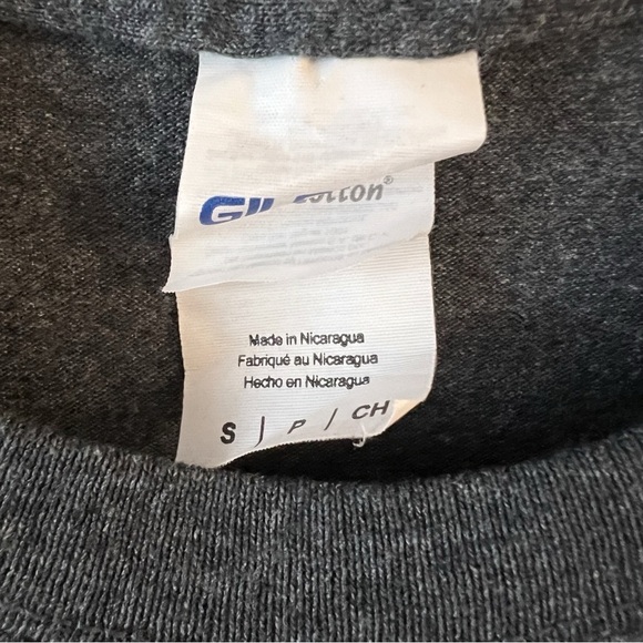 JUSTIN MOORE Concert T-Shirt Gray Small Town USA Size Small - Picture 3 of 5